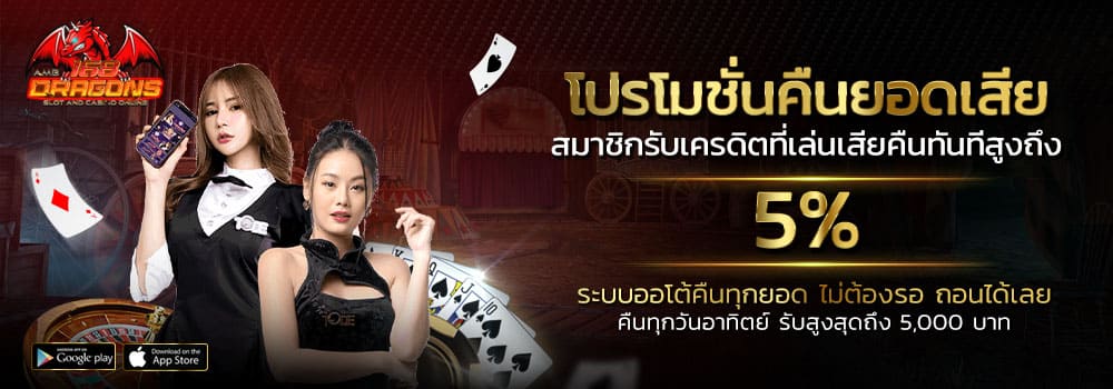 WM Casino-รับโบนัสฟรี 5%